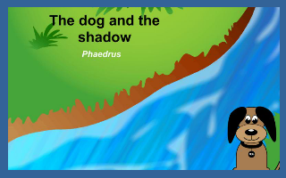 The dog and the shadow