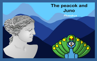 The peacock and Juno