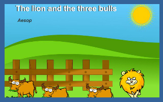 The lion and the three bulls